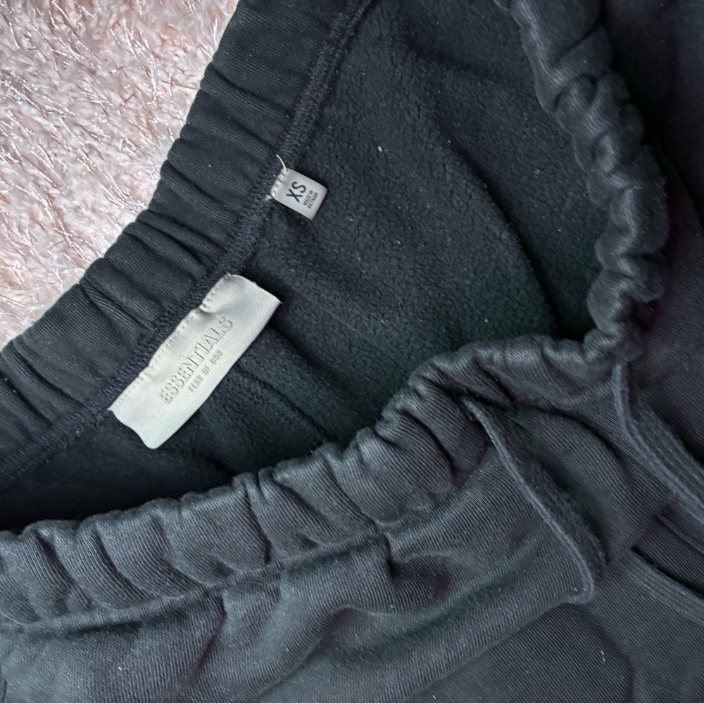 Essentials Charcoal Drawstring Shorts - image 4